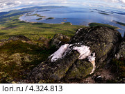 Вид с горы на Белое море. Стоковое фото, фотограф MerSavets / Фотобанк Лори