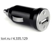 Автомобильный USB зарядник. Стоковое фото, фотограф Антон Стариков / Фотобанк Лори