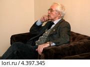 Актёр Василий Борисович Ливанов (2010 год). Редакционное фото, фотограф Андрей Дегтярёв / Фотобанк Лори