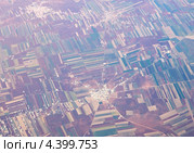 Ландшафт (вид из самолета) Стоковое фото, фотограф Юлия Машкова / Фотобанк Лори