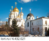 Москва. Собор Рождества Пресвятой Богородицы Зачатьевского монастыря (2013 год). Стоковое фото, фотограф Борис Сунцов / Фотобанк Лори