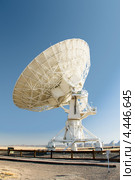 Радиотелескоп из массива VLA (Very Large Array /Очень Большая Антенная Решётка, Сверхбольшая Антенная Решётка) в штате Нью Мексико (США) Стоковое фото, фотограф Ирина Кожемякина / Фотобанк Лори