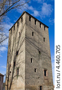 Башня Французов (Französische Turm, ок. 1230 г.). Квартал «Маленькая Франция», Страсбург (объект ЮНЕСКО). Регион Эльзас, Франция (2013 год). Стоковое фото, фотограф Иван Марчук / Фотобанк Лори