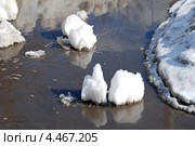 Весеннее таяние снега. Стоковое фото, фотограф lana1501 / Фотобанк Лори