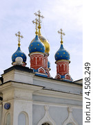 Москва. Церковь Георгия Победоносца (Покрова Пресвятой Богородицы) на Псковской горе (2013 год). Стоковое фото, фотограф Илюхина Наталья / Фотобанк Лори
