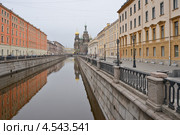 Канал Грибоедова. Петербург. Утро (2013 год). Стоковое фото, фотограф Александр Алексеев / Фотобанк Лори