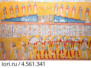 Интерьер гробницы Рамсеса IV (KV 2). Долина Царей, Луксор (Фивы), Египет (2013 год). Стоковое фото, фотограф Некрасов Андрей / Фотобанк Лори