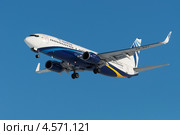 Boeing B737 реактивный самолет (2013 год). Редакционное фото, фотограф Андрей Радченко / Фотобанк Лори