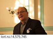 Януш Леон Вишневский, автор мировых бестселлеров "Одиночество в сети", "Любовница", "Бикини" отвечает на вопросы читателей (2013 год). Редакционное фото, фотограф Копосова Татьяна Геннадьевна / Фотобанк Лори