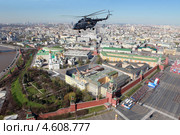 Ми-8МТВ5 ВВС России, Парад 9 мая 2013, Кремль, Красная площадь. Редакционное фото, фотограф Михеев Алексей / Фотобанк Лори
