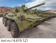 Боевая техника в строю. Российское 120-мм батальонное самоходное артиллерийское орудие 2С23 «Нона-СВК» Редакционное фото, фотограф FotograFF / Фотобанк Лори