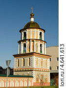 Колокольня собора Богоявлния. Иркутск (2013 год). Стоковое фото, фотограф Юлия Батурина / Фотобанк Лори