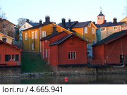 Вечерний Порвоо. Финляндии. Стоковое фото, фотограф Александр Щепин / Фотобанк Лори