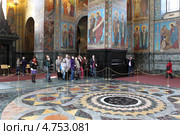 Санкт-Петербург. Интерьер собора Спаса на Крови (2013 год). Редакционное фото, фотограф Дмитрий Неумоин / Фотобанк Лори