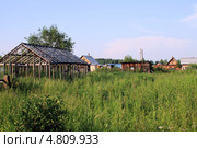 Заброшенный садовый участок. Стоковое фото, фотограф Александр Агафонов / Фотобанк Лори