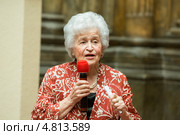 И. А. Антонова, президент Государственного музея изобразительных искусств им. А. С. Пушкина (2013 год). Редакционное фото, фотограф Михаил Ворожцов / Фотобанк Лори