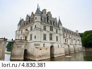 Замок Шенонсо (Château de Chenonceau). Долина реки Луары. Франция (2013 год). Редакционное фото, фотограф E. O. / Фотобанк Лори