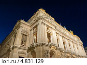 Здание Гранд-опера  (Grand Opera). Париж. Франция (2013 год). Стоковое фото, фотограф E. O. / Фотобанк Лори