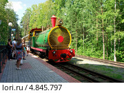Новосибирск. Детская железная дорога (2013 год). Редакционное фото, фотограф Цибаев Алексей / Фотобанк Лори