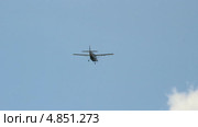 Цессна-208, бортовой RA-67178 взлетает в аэропорту Уфа (2013 год). Редакционное видео, видеограф Mikhail Erguine / Фотобанк Лори