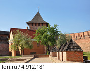 Внутренний двор луцкий замока князя Любарта. Украина (2013 год). Стоковое фото, фотограф Новикова Екатерина / Фотобанк Лори