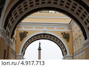 Санкт-Петербург. Арка генштаба (2013 год). Редакционное фото, фотограф Дмитрий Неумоин / Фотобанк Лори