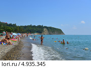 Летний пейзаж курорта Криница, Геленджикский район (2013 год). Редакционное фото, фотограф Игорь Архипов / Фотобанк Лори