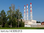 Москва. Районная тепловая станция (РТС) "Некрасовка" (2010 год). Стоковое фото, фотограф Lora / Фотобанк Лори
