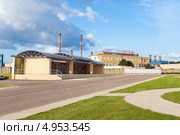 ОАО "Дорогобуж" - Дорогобужский завод азотных удобрений (2013 год). Редакционное фото, фотограф Сергей Лаврентьев / Фотобанк Лори