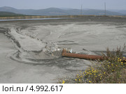 Хвостохранилище. Месторождение Бадран. Стоковое фото, фотограф Анна Зеленская / Фотобанк Лори