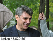 Борис Немцов (2013 год). Редакционное фото, фотограф Голованов Сергей / Фотобанк Лори