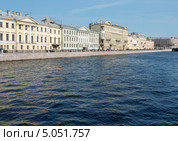 Река Фонтанка в Санкт-Петербурге (2013 год). Редакционное фото, фотограф Онищенко Виктор / Фотобанк Лори