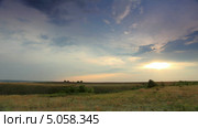 Деревня Белокузьминовка, Донецкая область, таймлапс (2013 год). Стоковое видео, видеограф Артем Поваров / Фотобанк Лори