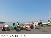 Морское подводное оружие России на Международном военно-морском салоне IMDS-2013. Редакционное фото, фотограф Игорь Долгов / Фотобанк Лори