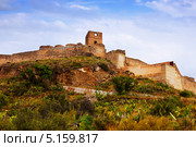Замок Сагунто летом (2013 год). Стоковое фото, фотограф Яков Филимонов / Фотобанк Лори
