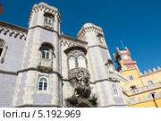 Дворец Пена (Palacio Nacional da Pena). Синтра. Португалия (2013 год). Редакционное фото, фотограф E. O. / Фотобанк Лори