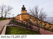 Часовая и Северная башни Нижегородского кремля (2013 год). Редакционное фото, фотограф Igor Lijashkov / Фотобанк Лори