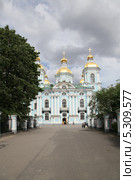 Никольский Морской собор в Санкт-Петербурге (2013 год). Стоковое фото, фотограф Александр Секретарев / Фотобанк Лори