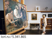 В музее финского художника Аксели Галлен-Каллела. Эспоо. Финляндия (2013 год). Редакционное фото, фотограф Румянцева Наталия / Фотобанк Лори