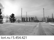 Электролизная станция с ресиверами хранения водорода. Березовская ГРЭС. Красноярский край (2014 год). Редакционное фото, фотограф Валерий Акулич / Фотобанк Лори