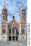 Большая синагога в Пльзени, Чехия (2012 год). Стоковое фото, фотограф Михаил Марковский / Фотобанк Лори