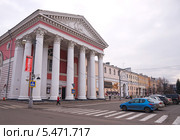 Тверской академический театр драмы, угол ул. Советской и Театрального проезда. Тверь (2013 год). Редакционное фото, фотограф Охотникова Екатерина *Фототуристы* / Фотобанк Лори