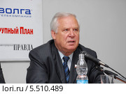 Президент Российского союза товаропроизводителей Николай Рыжков (2007 год). Редакционное фото, фотограф Андрей Забродин / Фотобанк Лори