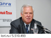 Президент Российского союза товаропроизводителей Николай Рыжков (2007 год). Редакционное фото, фотограф Андрей Забродин / Фотобанк Лори
