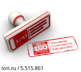 Стандарт ISO. Печать и оттиск. Стоковая иллюстрация, иллюстратор WalDeMarus / Фотобанк Лори