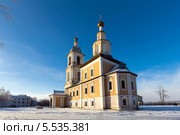 Город Углич. Казанская церковь (2014 год). Стоковое фото, фотограф Сергей Лаврентьев / Фотобанк Лори