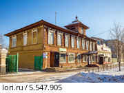 Город Бежецк. Дом купца Трусова (2014 год). Редакционное фото, фотограф Сергей Лаврентьев / Фотобанк Лори