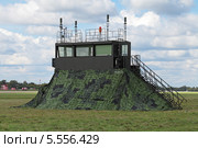 Мобильный командно-диспетчерский пункт на аэродроме. Стоковое фото, фотограф Игорь Долгов / Фотобанк Лори