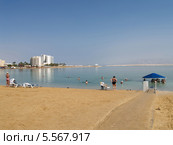 Израиль. Пляж на берегу Мертвого моря (2012 год). Стоковое фото, фотограф Ирина Борсученко / Фотобанк Лори