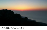 Восход над морем в горах Ай-Петри, Алупка, Крым, таймлапс (2012 год). Стоковое видео, видеограф Артем Поваров / Фотобанк Лори